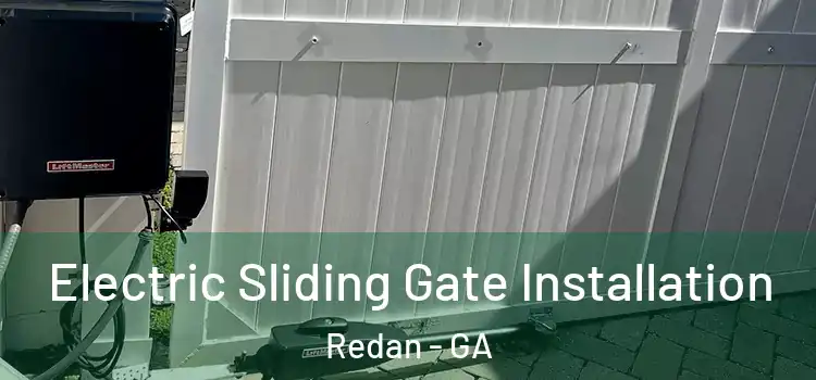 Electric Sliding Gate Installation Redan - GA